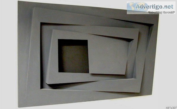 CONSTRUCTIVIST 3D RECTILINEAR SPIRAL