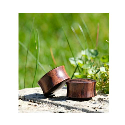 Buy Wooden Plug - Narra Wood From Sacred Skin Body Jewellery