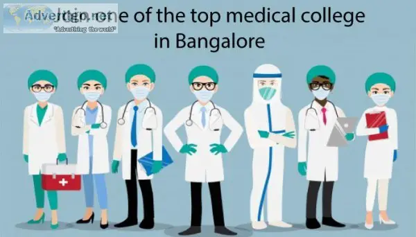Join one of the top medical college in Bangalore
