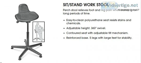 SitStand Work Stool