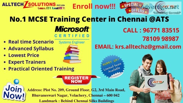 MCSA Training Institute in Velachery