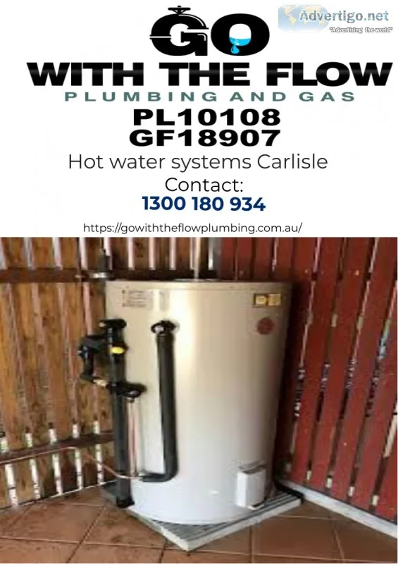Hot water systems Carlisle