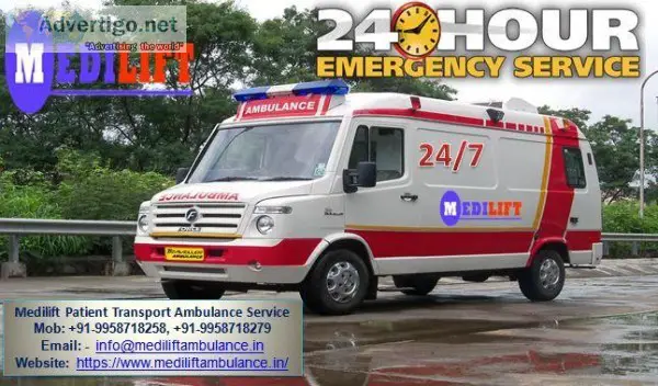 Get Quick and Low-Cost Ground Ambulance Service in Ranchi by Med