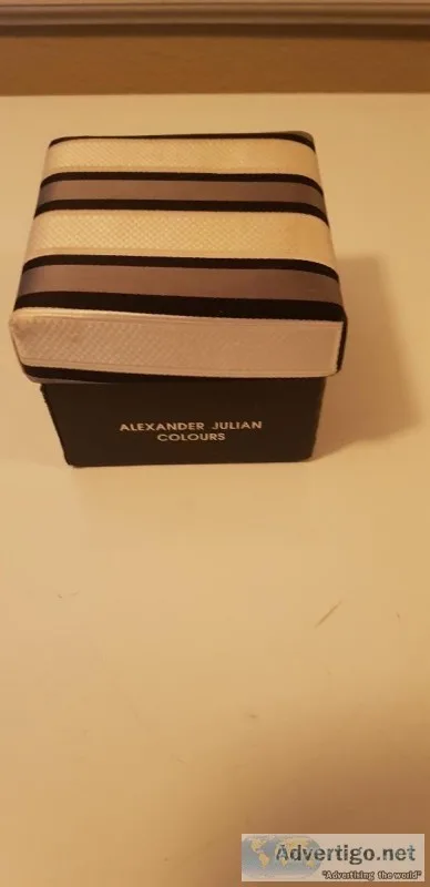 mens gift boxed 3 piece set tie hanky cuff links -