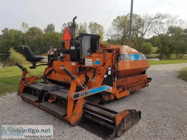 2000 Gilcrest ProPaver 813 RT Track Asphalt Paver For Sale in Ho
