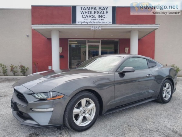 2018 FORD MUSTANG EcoBoost  TAMPA BAY WHOLESALE CARS INC>  St.