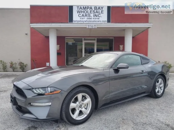 2018 FORD MUSTANG EcoBoost  TAMPA BAY WHOLESALE CARS INC&gt  St.