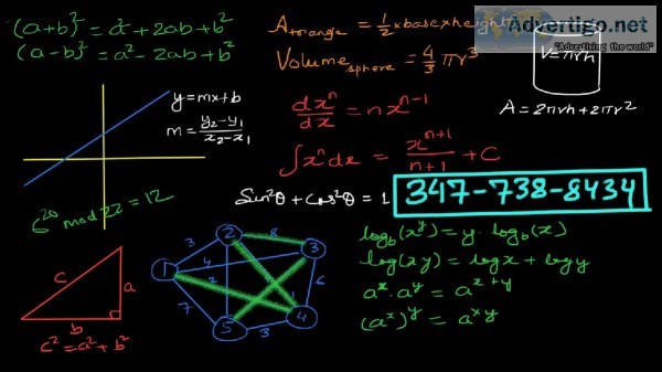 Online Math and Science Tutor for SATACTRegents