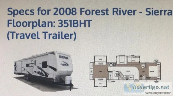 2008 FRRV SIE351BHT