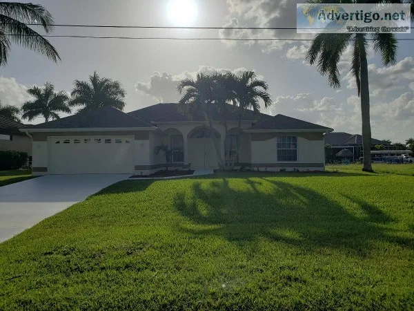 SWFL Gulf Access Waterfront Home