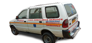 ASHA Ambulance Service in Patna  Road Ambulance  Cardiac Care Am