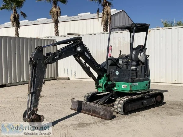 2014 JOHN DEERE 27D MINI HYDRAULIC EXCAVATOR 120001206