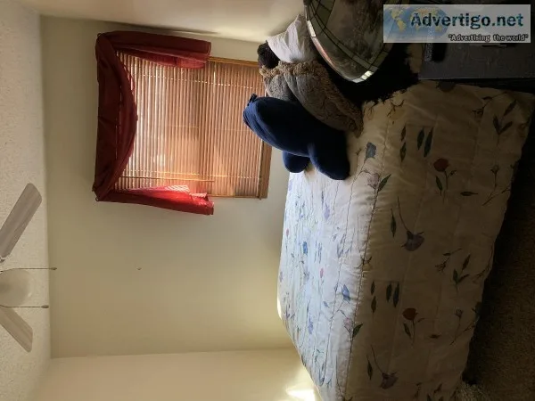Furnished bedroom includes all utilities