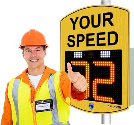 Get the most efficient digital speed signs by Photon Play