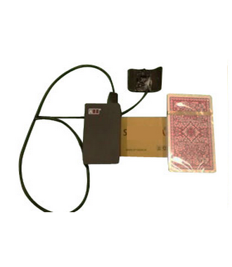 Spy Playing Cards Shirt Cuff Scanner Device