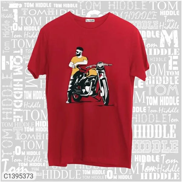 Cotton Printed Half Sleeves T-Shirt