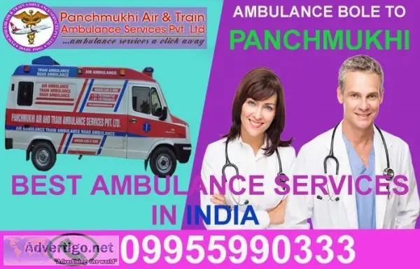 24 Hrs ICU Road Ambulance Service in Golaghat &ndash Panchmukhi 