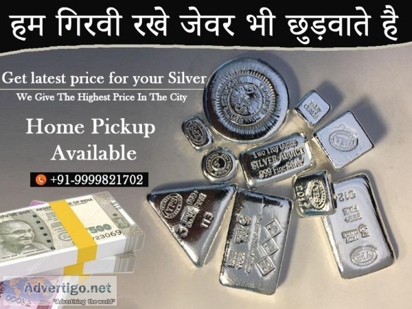 Silver buyer near you In Delhi NCR