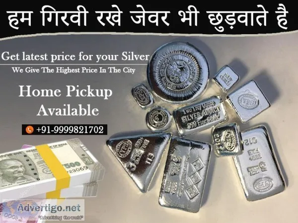 Silver buyer near you In Delhi NCR
