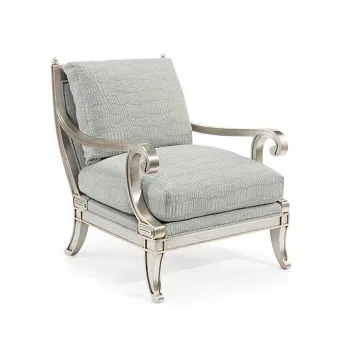 Buy John Richard Rolled-Arm Lounge Chair  Accent Chair  Graysonl