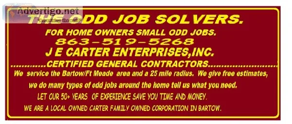 Garage door repairodd jobs