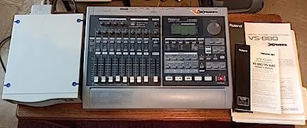 Roland VS880 digital workstation Expanded functions