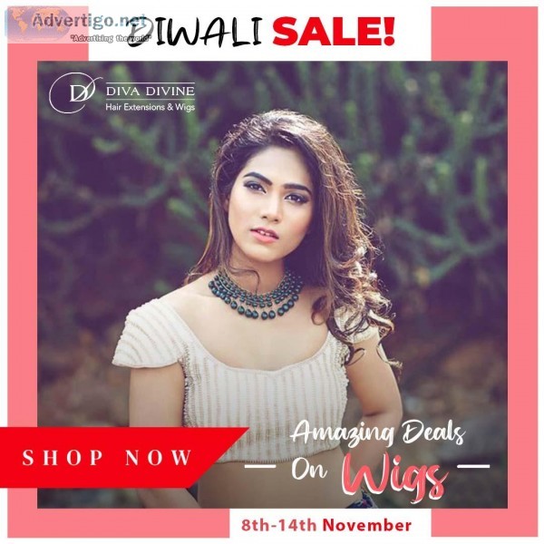 Hair Wigs Diwali Deals Get Upto 30 Percent Of On Wigs By Diva Di