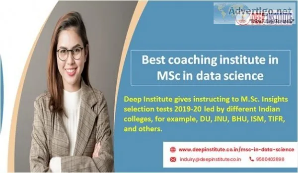 Best coaching institute in MSc in data science