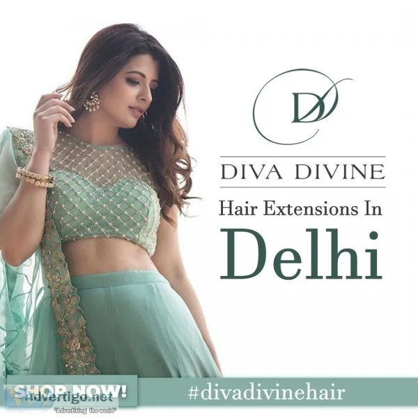 Buy Hair Extensions In Delhi From Diva Divine Exporting All Indi