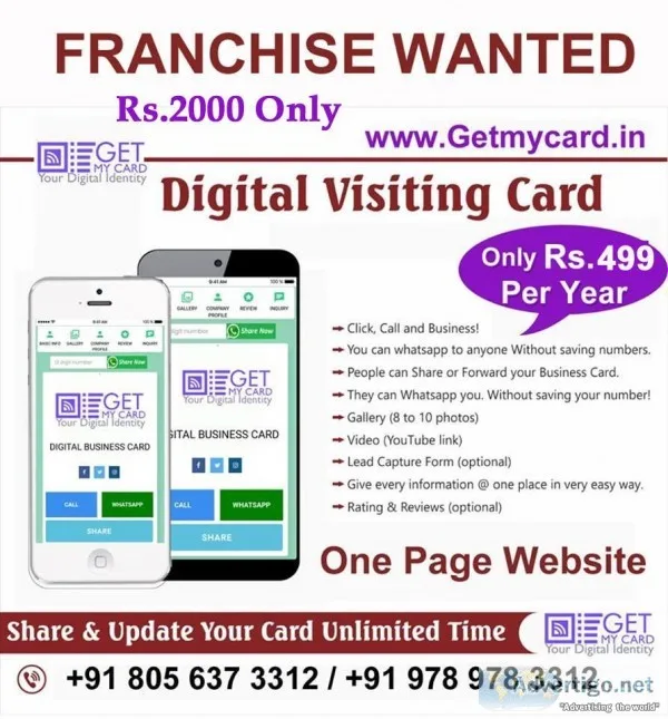 Greeny Marketing - Web Design and Development - Digital Visiting