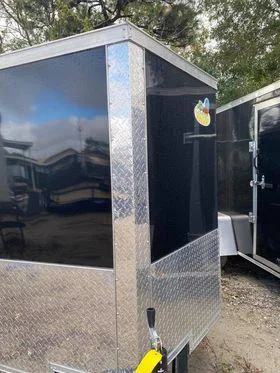 2021 Covered Wagon 5x10SA 5  in height Black