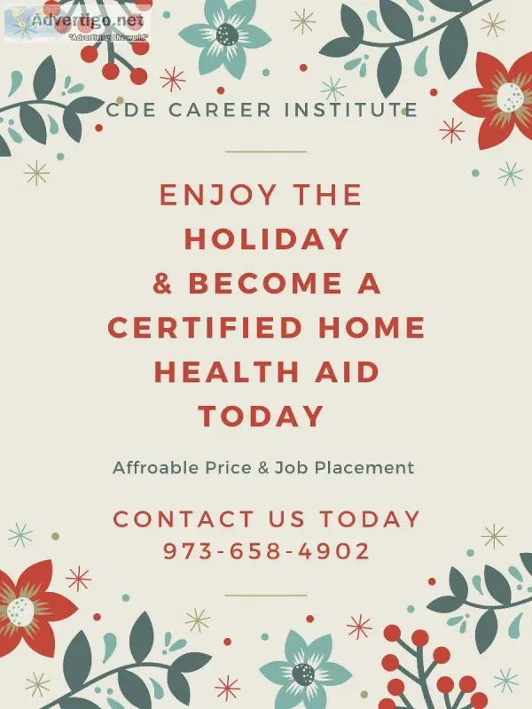 Happy Holidays from CDE Career Institute