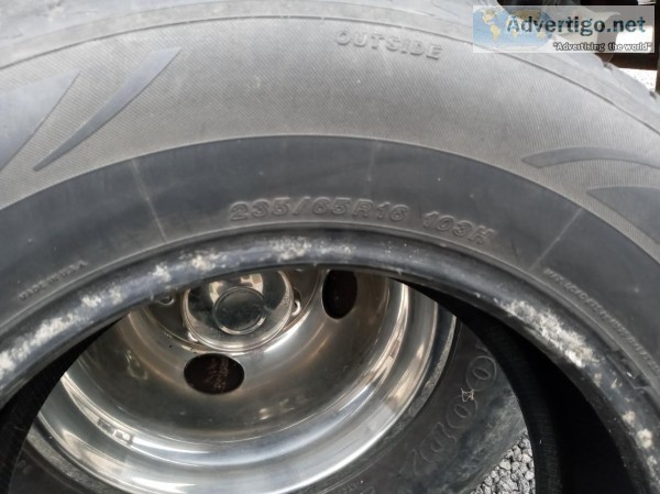 2 TIRES 235 65 R 16