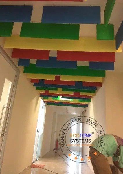 Acoustic Baffles Ceiling  Ecotone System Pvt Ltd