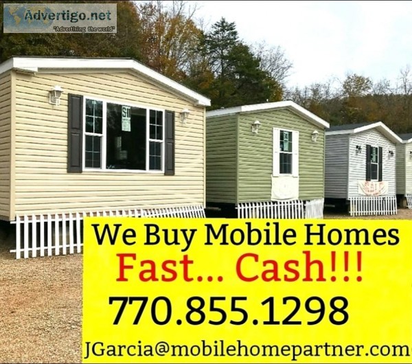 I buy mobile homes