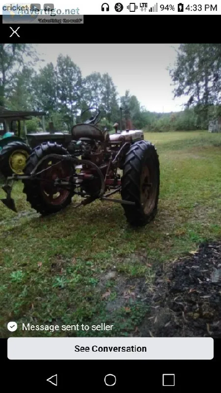 Looking for none running farmall super c or farmall m tr9