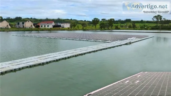 Floating pv power plant system