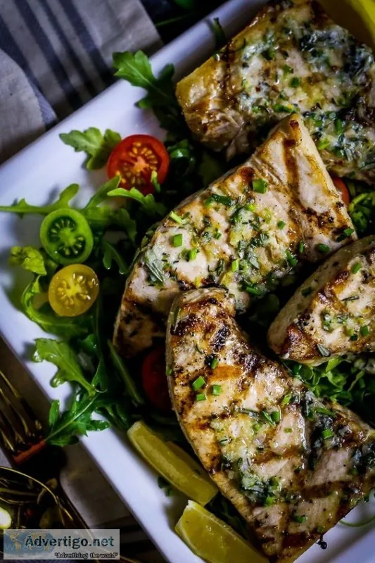 Wild alaskan seafood