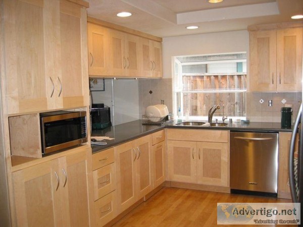Bring the maple touch to your old dull kitchen