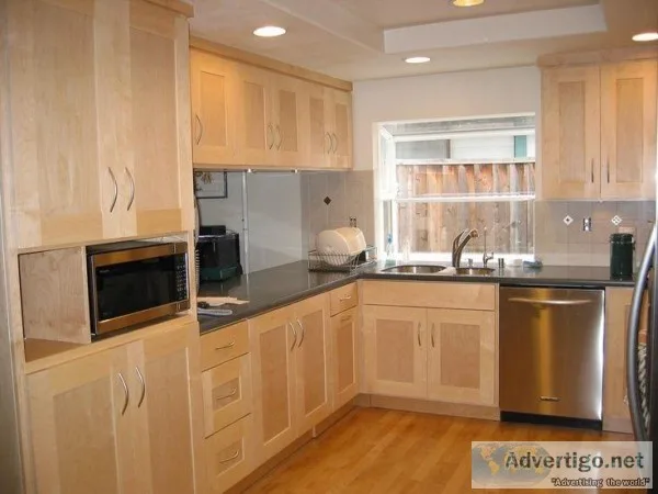 Bring the maple touch to your old dull kitchen