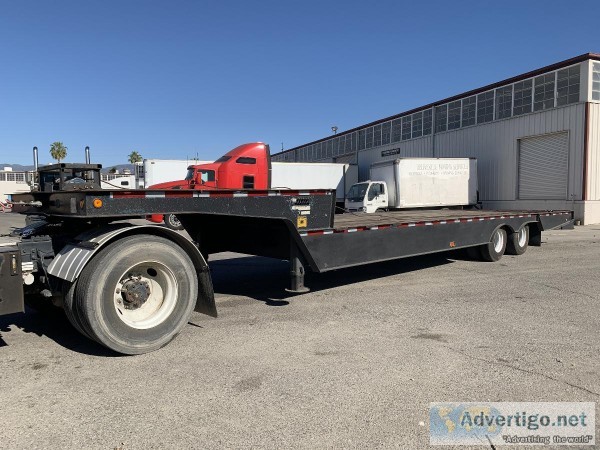 2000 TRAIL-EZE DHT7040 EQUIPMENT TRAILER 415101206