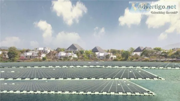 Floating pv power plant system