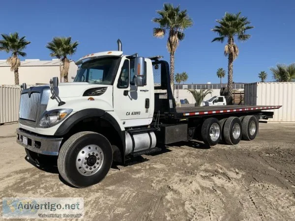 2008 INTERNATIONAL WORKSTAR 7600 ROLLBACK TRUCK 201-01