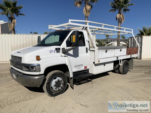 2006 CHEVROLET C4500 FLATBED TRUCK 153101206