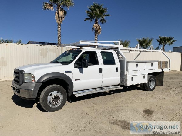 2005 FORD F450 CREW CAB UTILITY TRUCK 861103206
