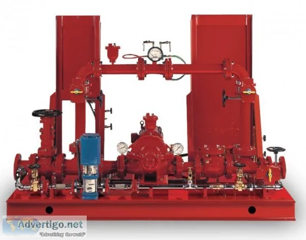 Diesel Driven Fire Booster Pump system in New York