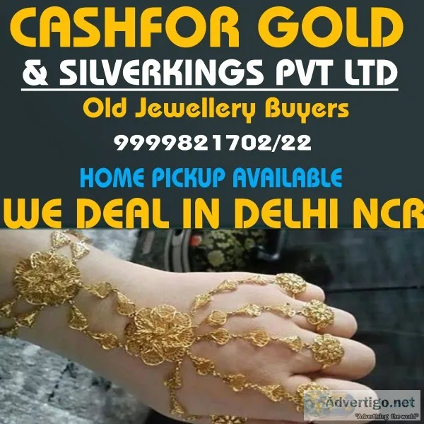 Selling old gold items