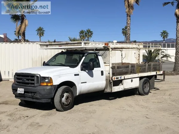 2001 FORD F450 FLATBED TRUCK 67101206