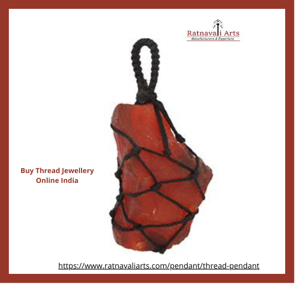 Buy Thread Jewellery Online India   Ratnavaliarts