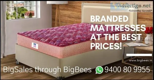 Branded Mattresses at the Best Prices